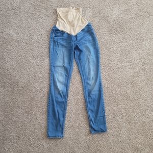 Indigo Blue Size Medium maternity jeans